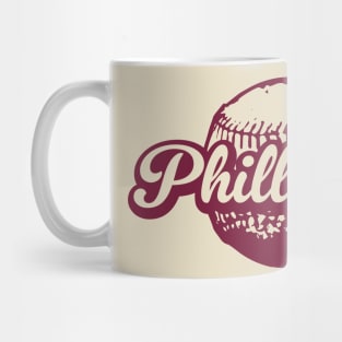 Phillies Baseball Mug